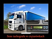 Sens tachografu w ciężarówkach i autokarach