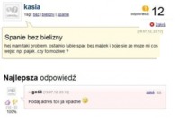 Biedna Kasia che spać BEZ BIELIZNY! Ale ma pewną dziwną obawę. Sprawdź koniecznie!