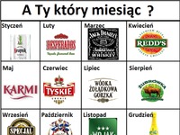 Zobacz do którego piwa pasuje miesiąc, w którym się urodziłeś! Co Ci wyszło? ;)