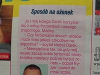 Sposób na ożenek :d Dobre!