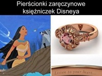 Pierścionki zaręczynowe INSPIROWANE księżniczkami DISNEYA! Belli najładniejszy