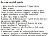 Zobacz sercowy poradnik kobiety