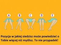 Pozycja, w jakiej siedzisz, może powiedzieć o tobie więcej niż myślisz!