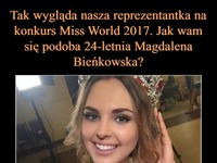 Tak wygląda nasza reprezentantka na konkurs Miss World 2017. Jak Wam się podoba?