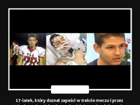 17-latek doznał zapaści w trakcie meczu. Twierdzi, że po drugiej stronie spotkał Jezusa...