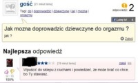 Zadał pytanie jak doprowadzić dziewczynę do orgazmu - Zobacz co mu odpisali :D