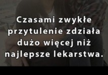 Czasami zwykłe przytulenie