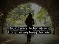 Podaruj swoją nieobecność