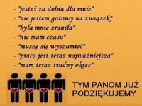 Tym panom już podziękujemy