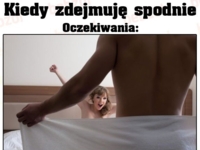 Zobacz co się dzieje kiedy facet zdejmuje spodnie - haha! :D