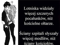 Lotniska i szpitale więcej widziały i słyszały...