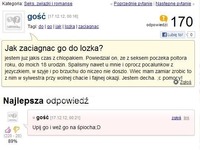 Laska pyta jak zaciągnać FACETA do łóżka? Zobacz co jej odpowiedzili! MEGA :D