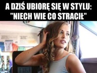 Mój ubiór na dzisiaj