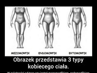 3 typy kobiecego ciała ;)