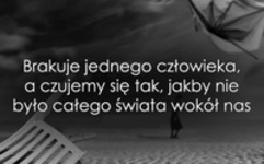 Brakuje jednego człowieka