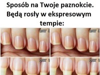 Sposób na paznokcie! Będą rosły w ekspresowym tempie!