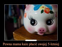 Pewna mama każe płacić swojej 5-letniej córce za czynsz. Co o tym wszystkim myślicie?