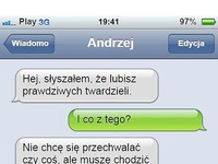 Andrzej lubi ŻYCIE na KRAWĘDZI! Musisz koniecznie przeczytać tą ROZMOWĘ SMS! HAHA