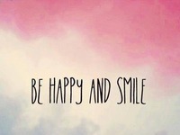 BE HAPPY!