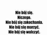 Nie bój się